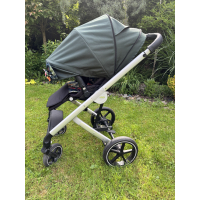 Zestaw do wózka Cybex Balios S Lux - Butelkowa zieleń+tajemniczy ogród