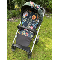 Zestaw do wózka Cybex Balios S Lux - Butelkowa zieleń+tajemniczy ogród