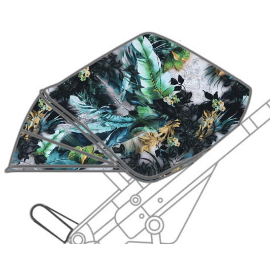 Budka wymienna Muuvo Quick 2.0 / 3.0 - Baśniowy ogród turkusowy