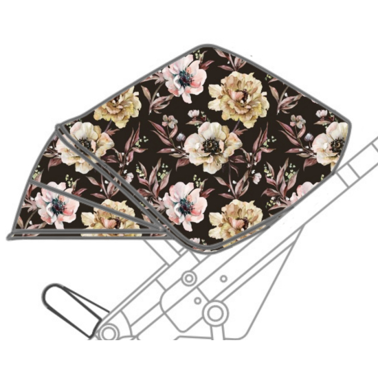 Budka wymienna Muuvo Quick 2.0 / 3.0 - Vintage flowers dark