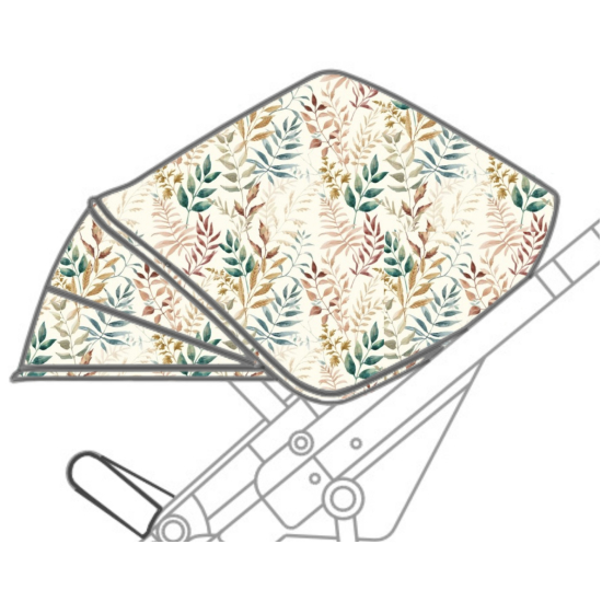 Budka wymienna Cybex Balios S Lux - Jesienne liście na jasnym