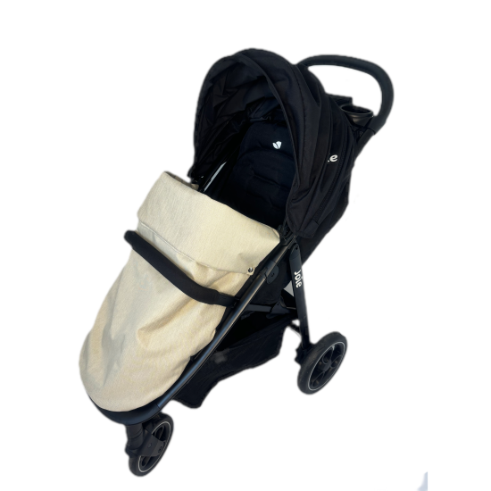 Półśpiworek Beżowy Imitacja Lnu